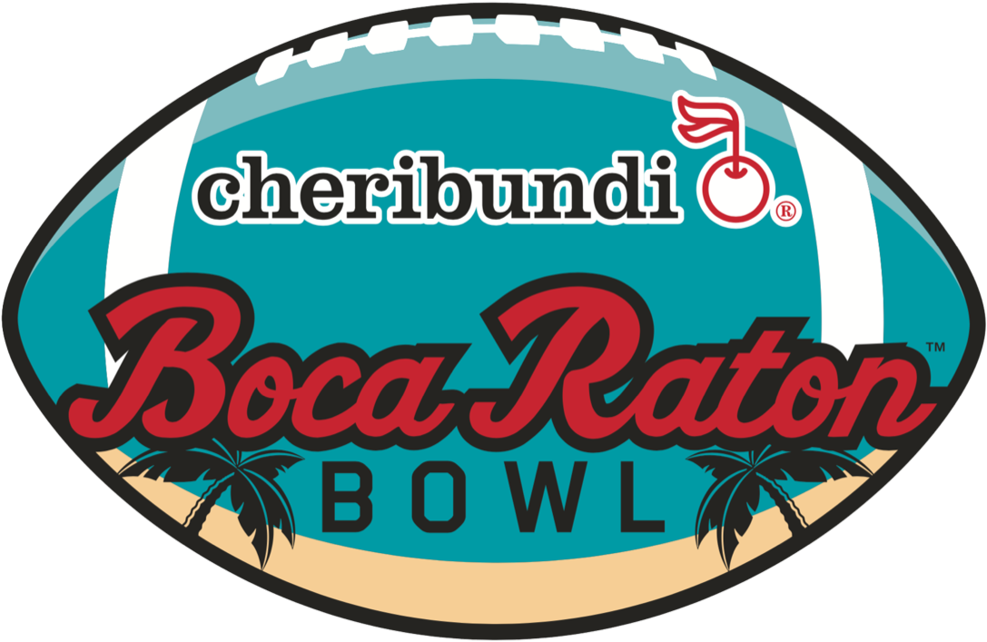 The Bowl Game Is Played In The 30,000-seat Fau Stadium - Cheribundi Boca Raton Bowl Clipart (1087x707), Png Download