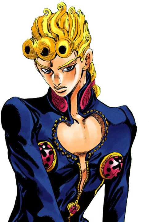 Giorno Giovanna Hair Png , Png Download - Jojo's Bizarre Adventure Rule 34 Clipart (484x720), Png Download