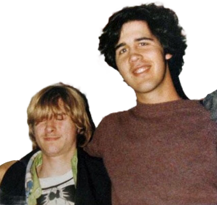 #nirvana #kurtcobain #kristnovoselic #davegrohl #grunge - Krist Novoselic 18 Years Old Clipart (426x403), Png Download