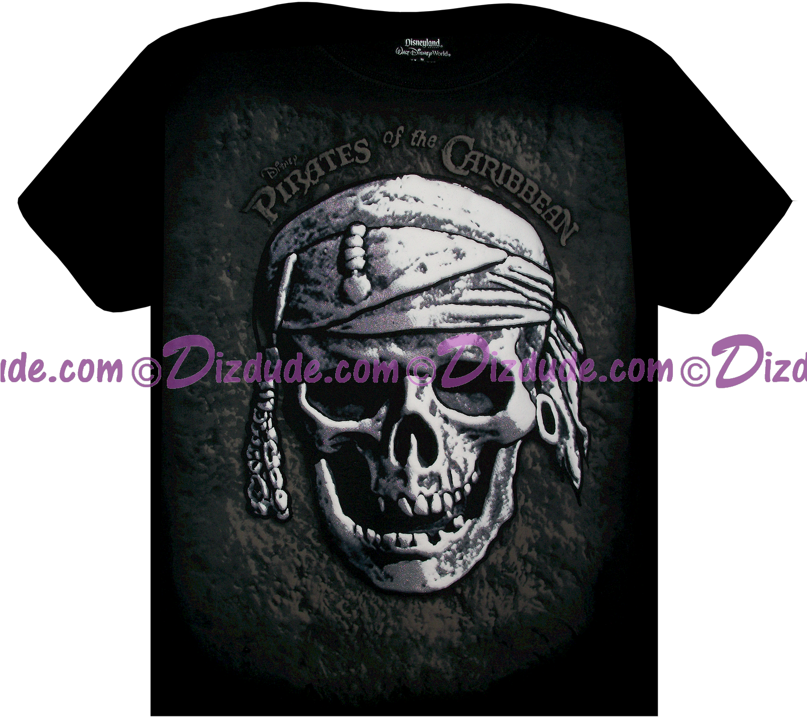 Disney's Pirates Of The Caribbean Puffed 3d Printed - Skull Clipart (1601x1422), Png Download