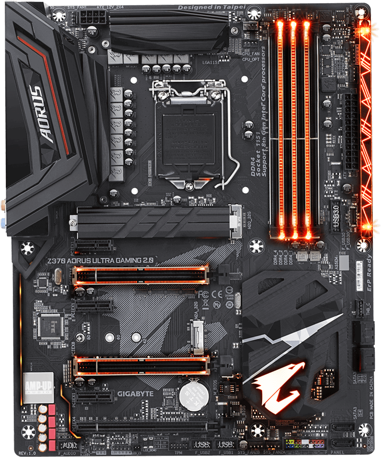 Z370 Aorus Ultra Gaming - Aorus Z370 Ultra Gaming Wifi Clipart (700x700), Png Download