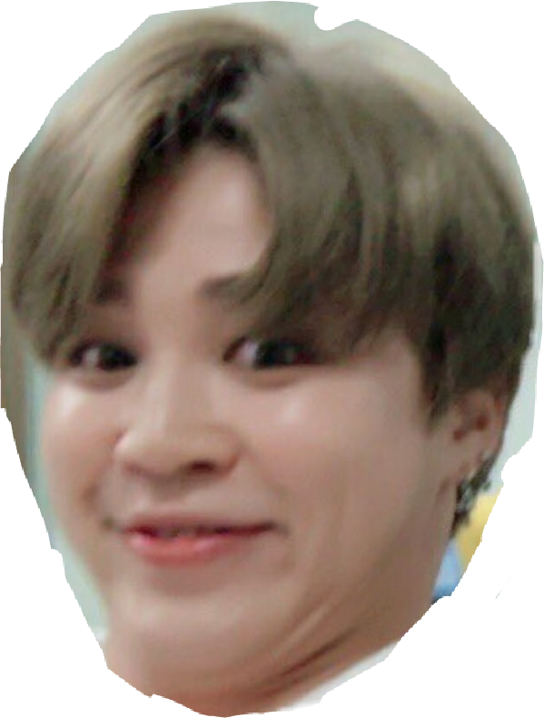 Bts Derpface Sticker - Bts Meme Face Png Clipart (599x790), Png Download