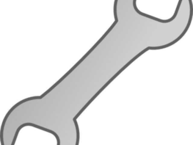 Wrench Clipart Spaner - Cone Wrench - Png Download (640x480), Png Download