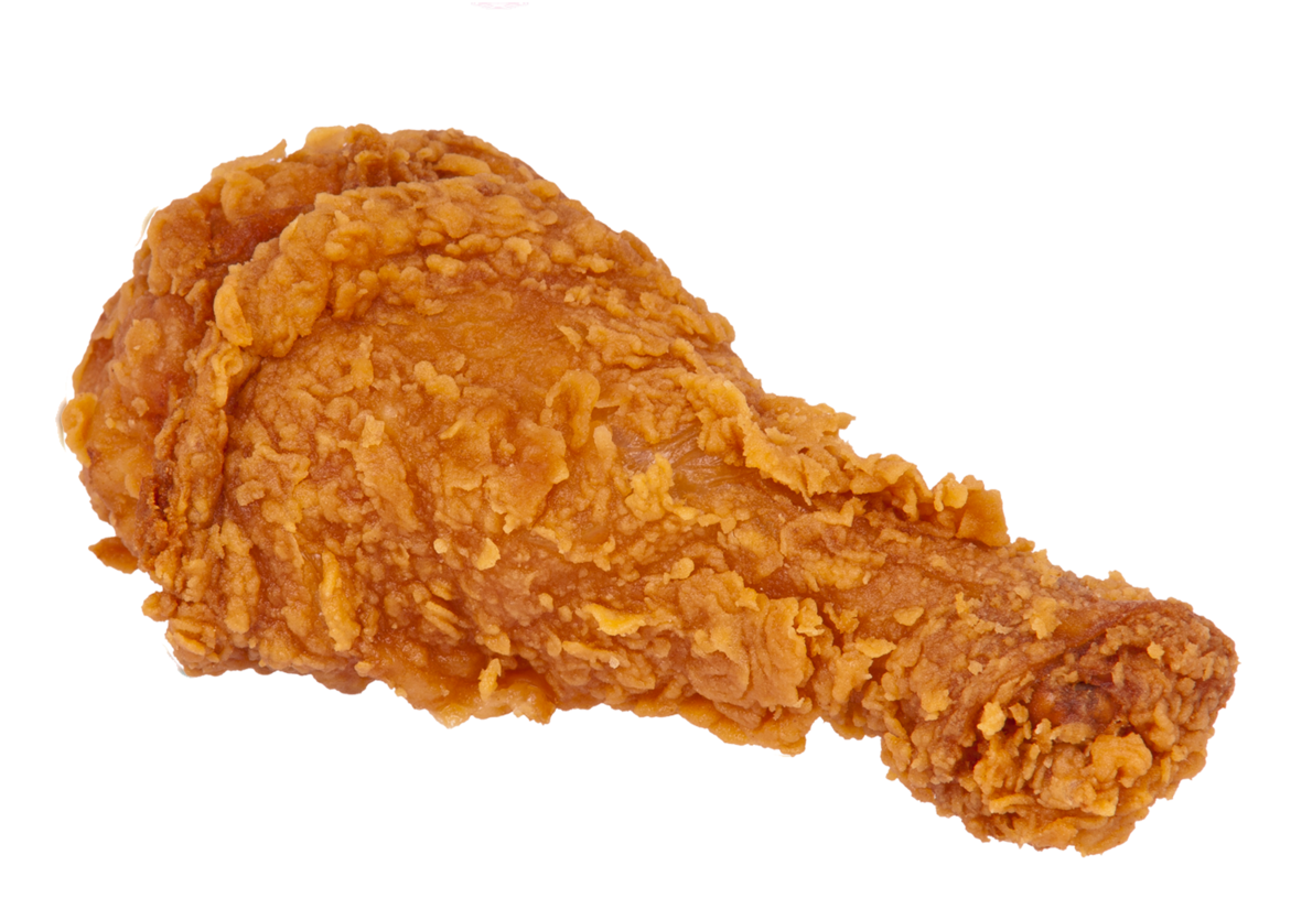 Chicken Leg , Png Download - Fried Chicken Leg Part Clipart (1171x825), Png Download