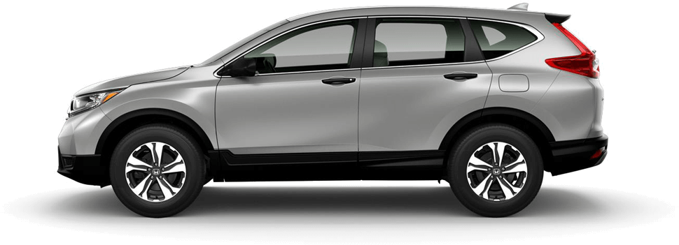 Lunar Silver Metallic - Black Honda Crv 2018 Clipart (1000x357), Png Download