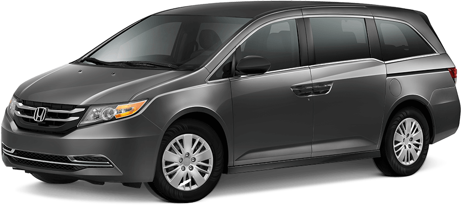 2017 Honda Odyssey - Honda Odyssey 2015 Gray Clipart (1000x459), Png Download
