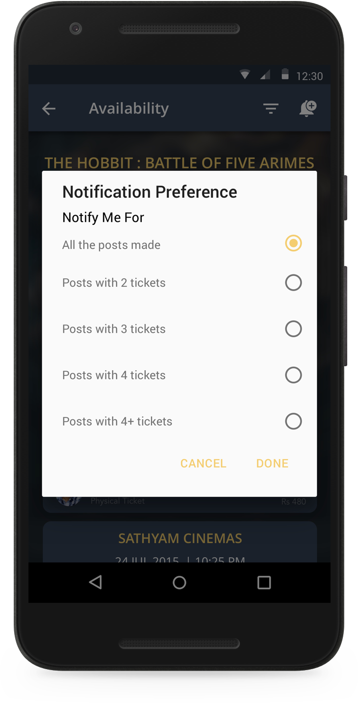 Managing Tickets As A Seller - Smartphone Clipart (730x1432), Png Download