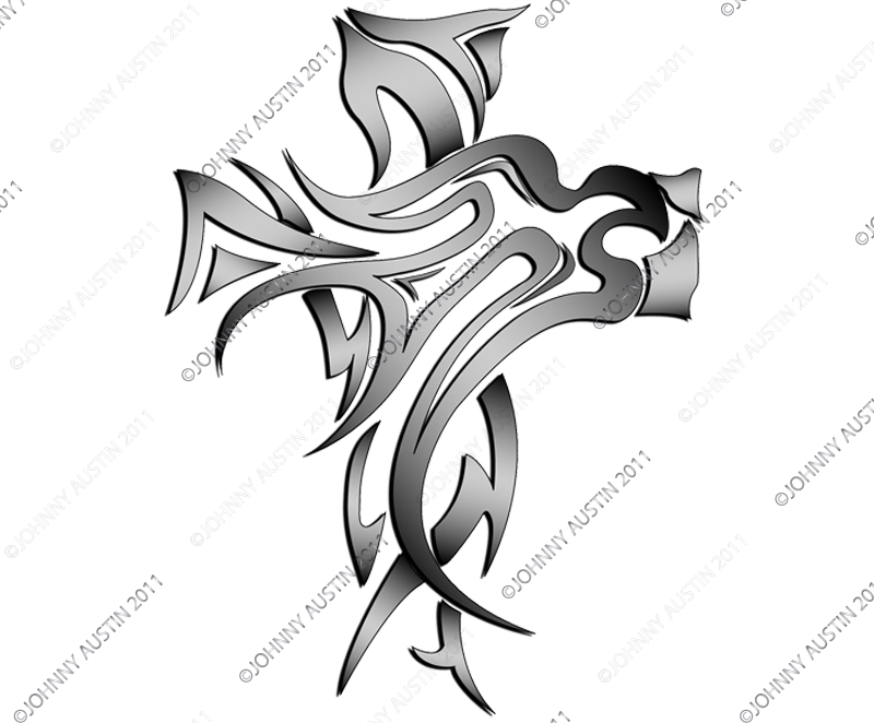 Holy Spirit Dove Tattoo - Holy Spirit Cross Tattoo Clipart (800x662), Png Download