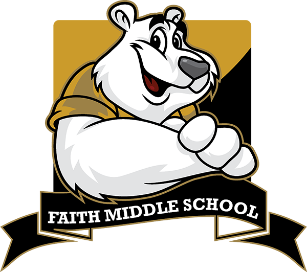 Faithms Mascot - Polar Bear Clipart (600x532), Png Download