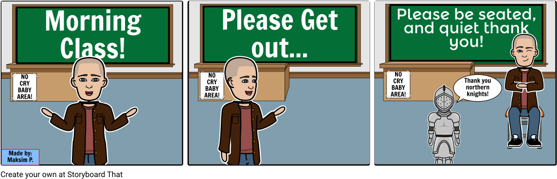 Piziks Morning Announcement - Cartoon Clipart (1164x385), Png Download