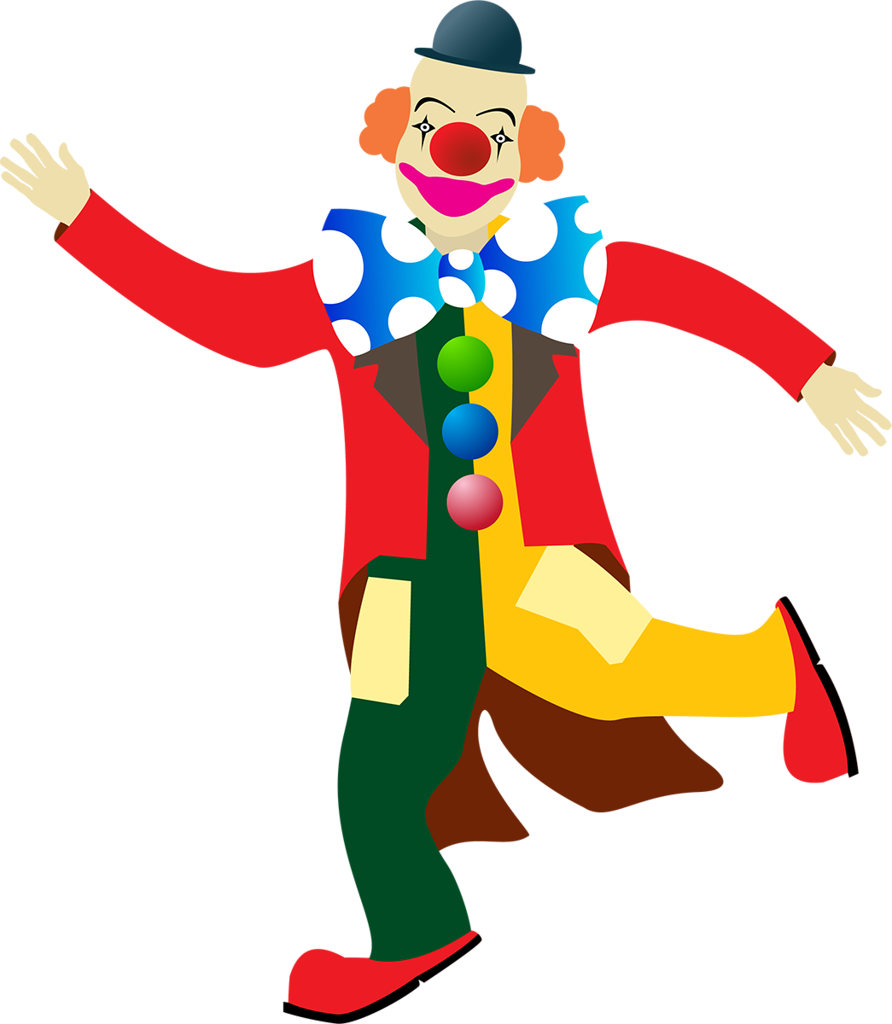 Png Album Circo - Clown Clipart (892x1024), Png Download