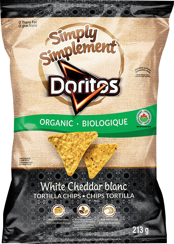 Doritos Png Transparent - Doritos Organic White Cheddar Clipart (608x854), Png Download
