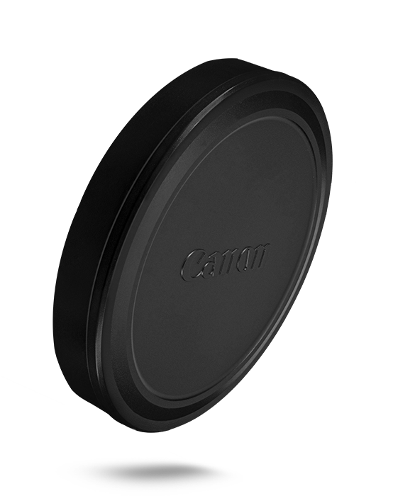 Canon 114mm Front Cap - Lens Cap 114mm Clipart (554x700), Png Download