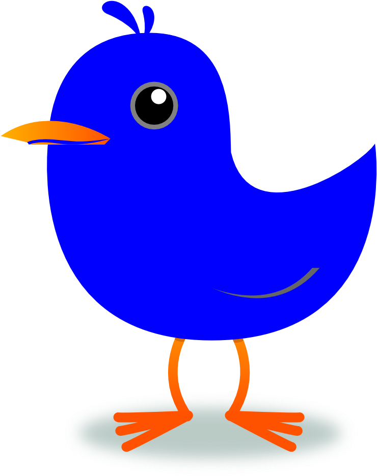 Online All Colour Clipart, Colour Collection - Clip Art Birds Singing - Png Download (740x935), Png Download