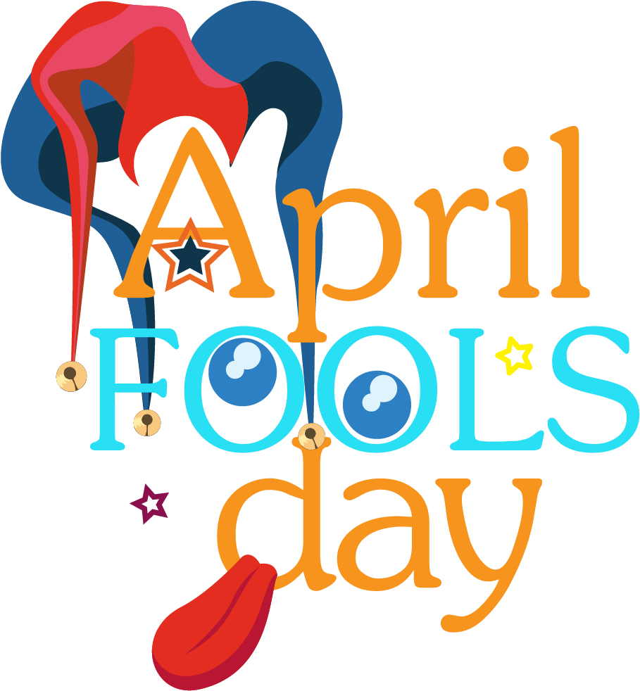 April Fools Day Png Photo - Graphic Design Clipart (1138x1052), Png Download