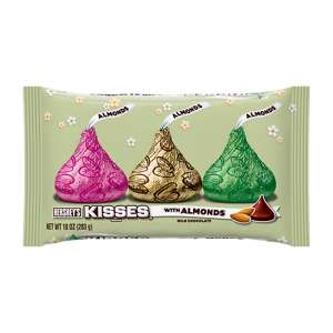 Easter Kisses Milk Chocolate With Almonds, 10 Oz - Easter Hershey Hugs Clipart (300x300), Png Download