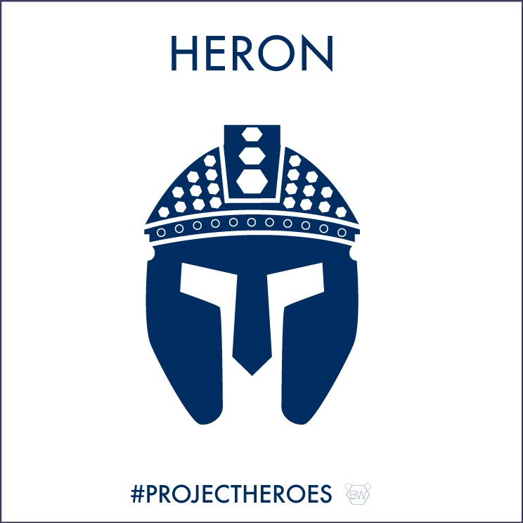 Heron The Spartan - Emblem Clipart (744x744), Png Download