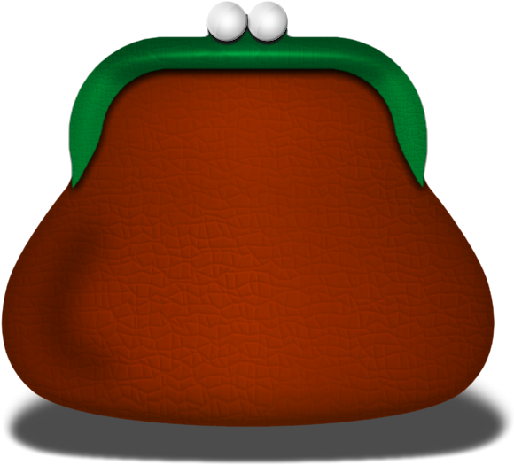Coinpurse Clipart (600x550), Png Download