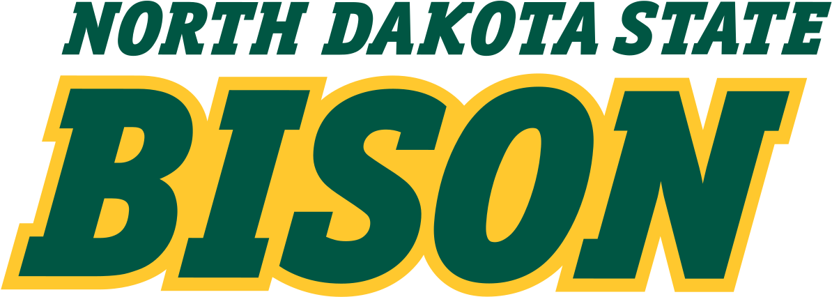North Dakota State Bison Logo , Png Download - North Dakota State Bison Logo Clipart (1194x426), Png Download
