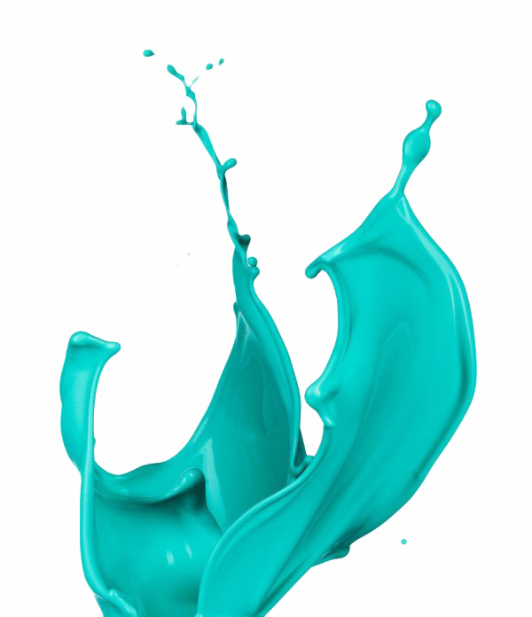 Liquid Png Pic - 3d Paint Splatter Png Clipart (600x696), Png Download