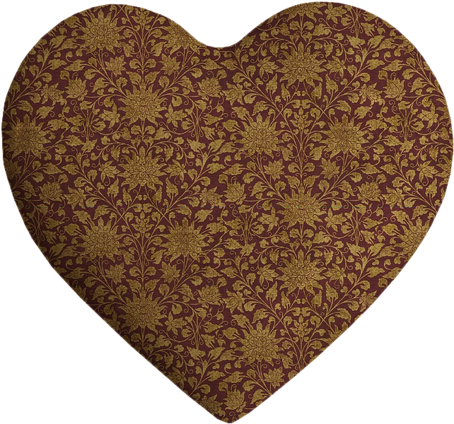 Ch - B *✿* - Heart Clipart (750x655), Png Download