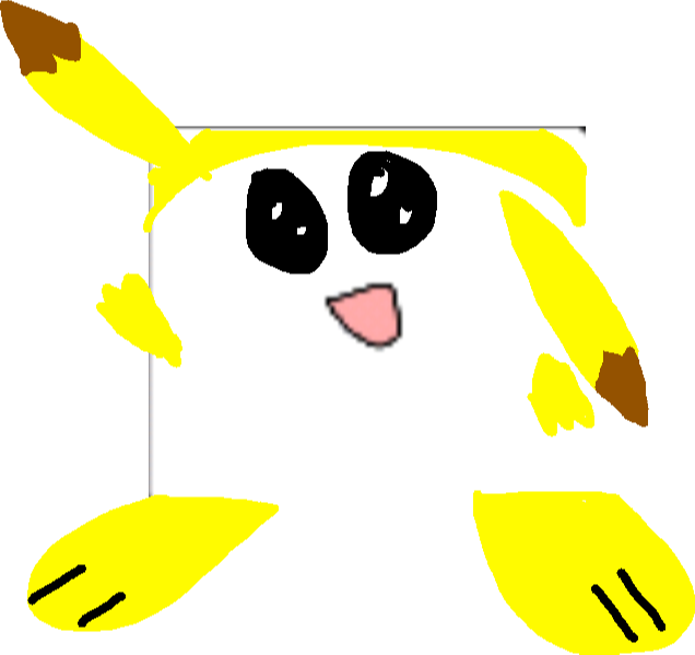 Tofu - Pikachu - Cartoon Clipart (636x599), Png Download