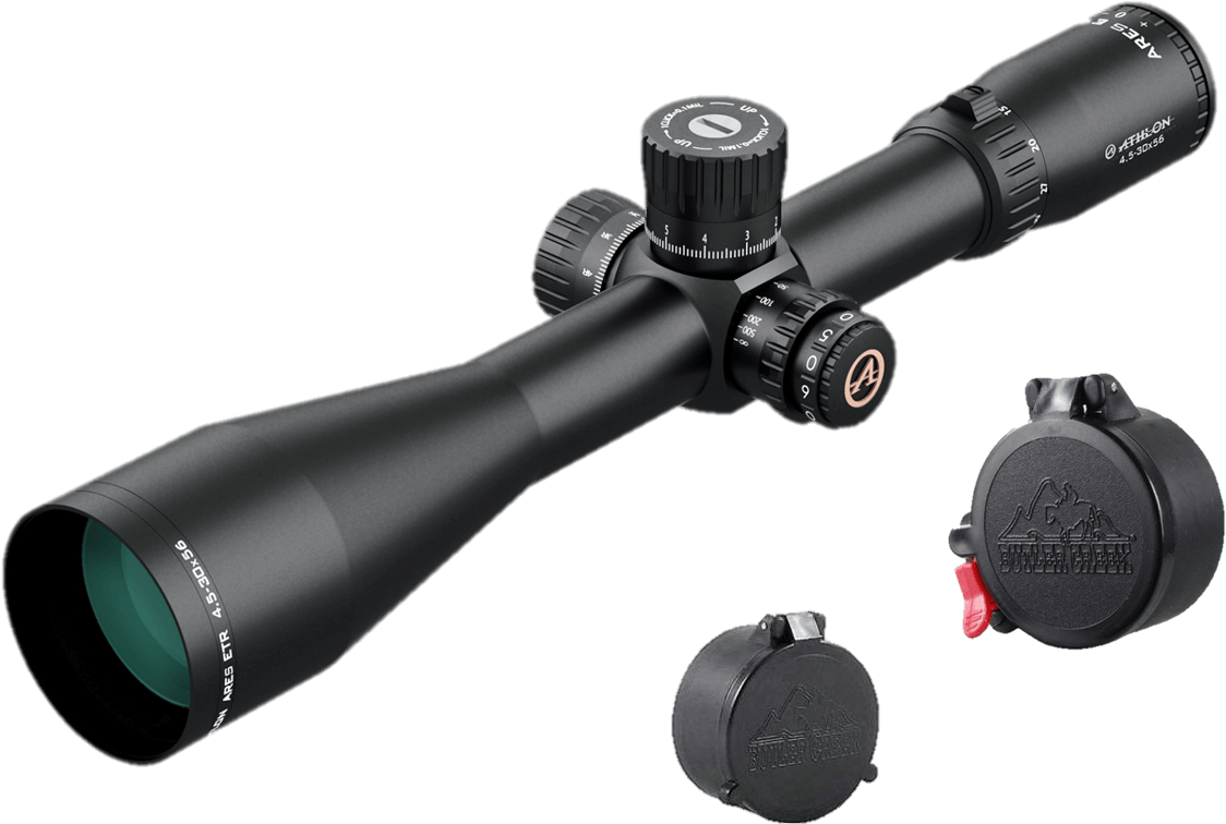 Athlon - Telescopic Sight Clipart (1152x1125), Png Download