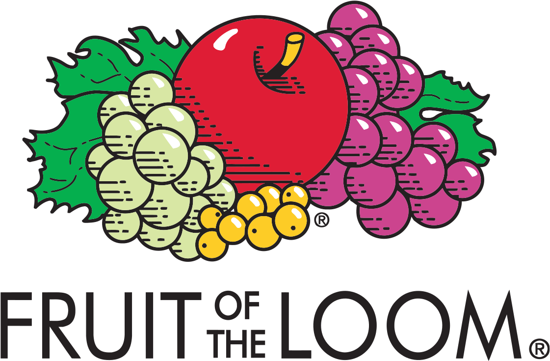 Fruit Of The Loom Logo Clipart (1000x679), Png Download