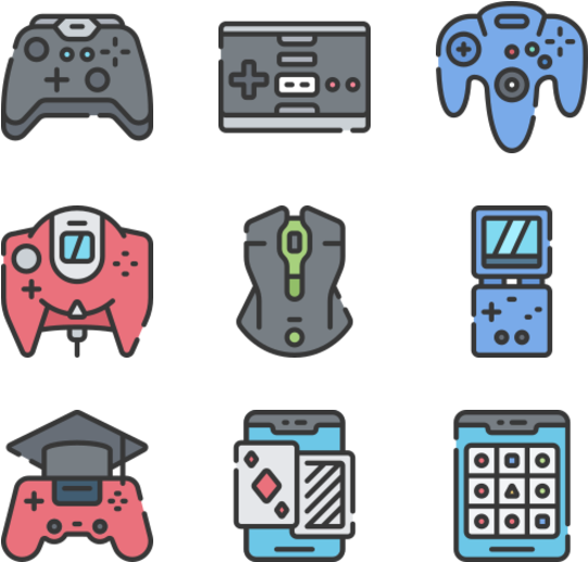 Gaming - Game Controller Clipart (600x564), Png Download