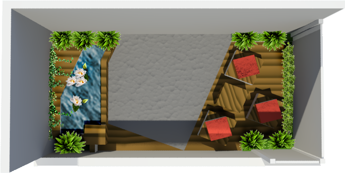 Balcony 2 Balcony - Floral Design Clipart (720x486), Png Download