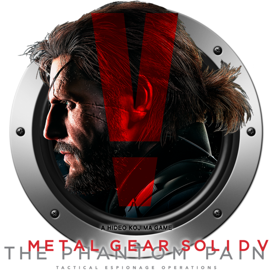 Metal Gear Solid 5 Phantom Pain Logo Png - Metal Gear Solid 5 Icon Clipart (894x894), Png Download