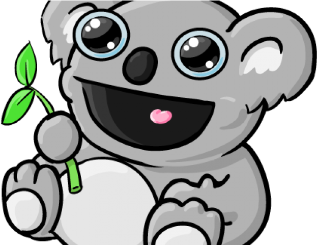 Koala Cartoon Transparent Clipart (640x480), Png Download