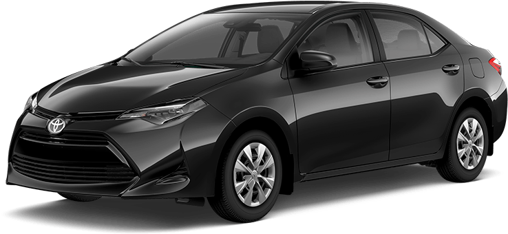 Toyota Canada Incentives For The New 2019 Toyota Corolla - Black 2018 Toyota Corolla Clipart (800x400), Png Download