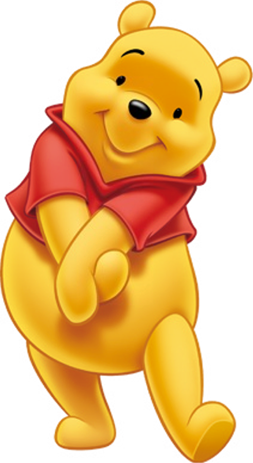 Bear Clipart Winnie The Pooh - Downtown Disney - Png Download (492x900), Png Download
