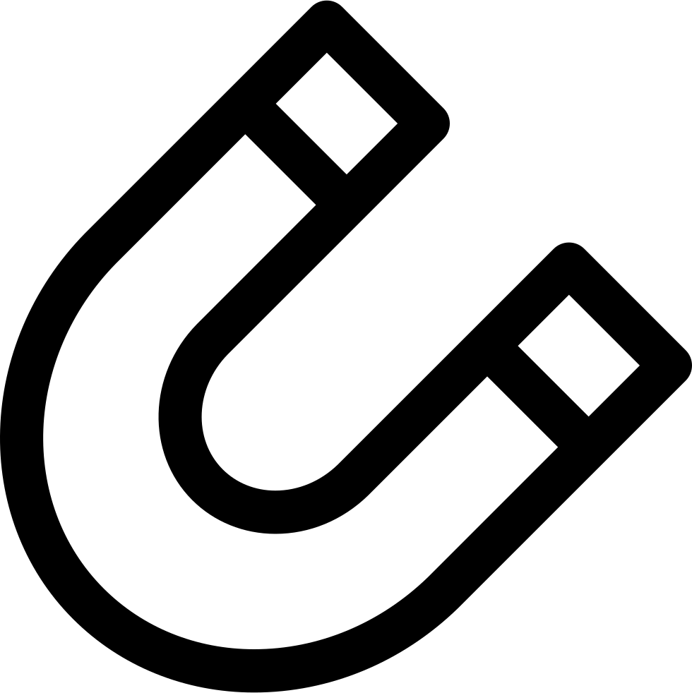 Png File Svg - Magnet Icon Png Clipart (980x982), Png Download