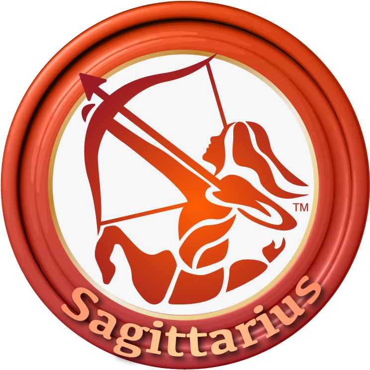Zodiac Sign - Sagittarius - Circle Clipart (810x810), Png Download