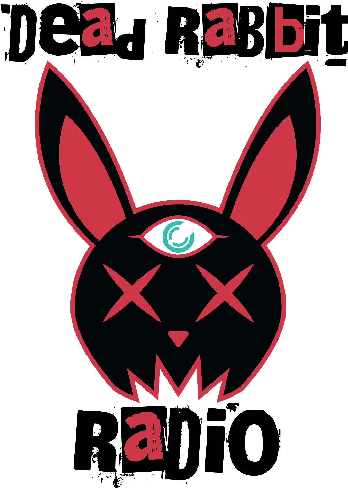 Dead Rabbit Radio Clipart (1400x1910), Png Download