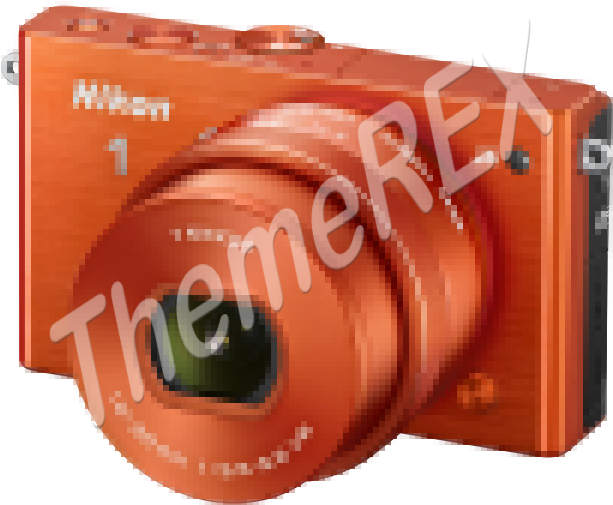 Nikon J1 Mirrorless Digital Camera - Digital Slr Clipart (613x505), Png Download