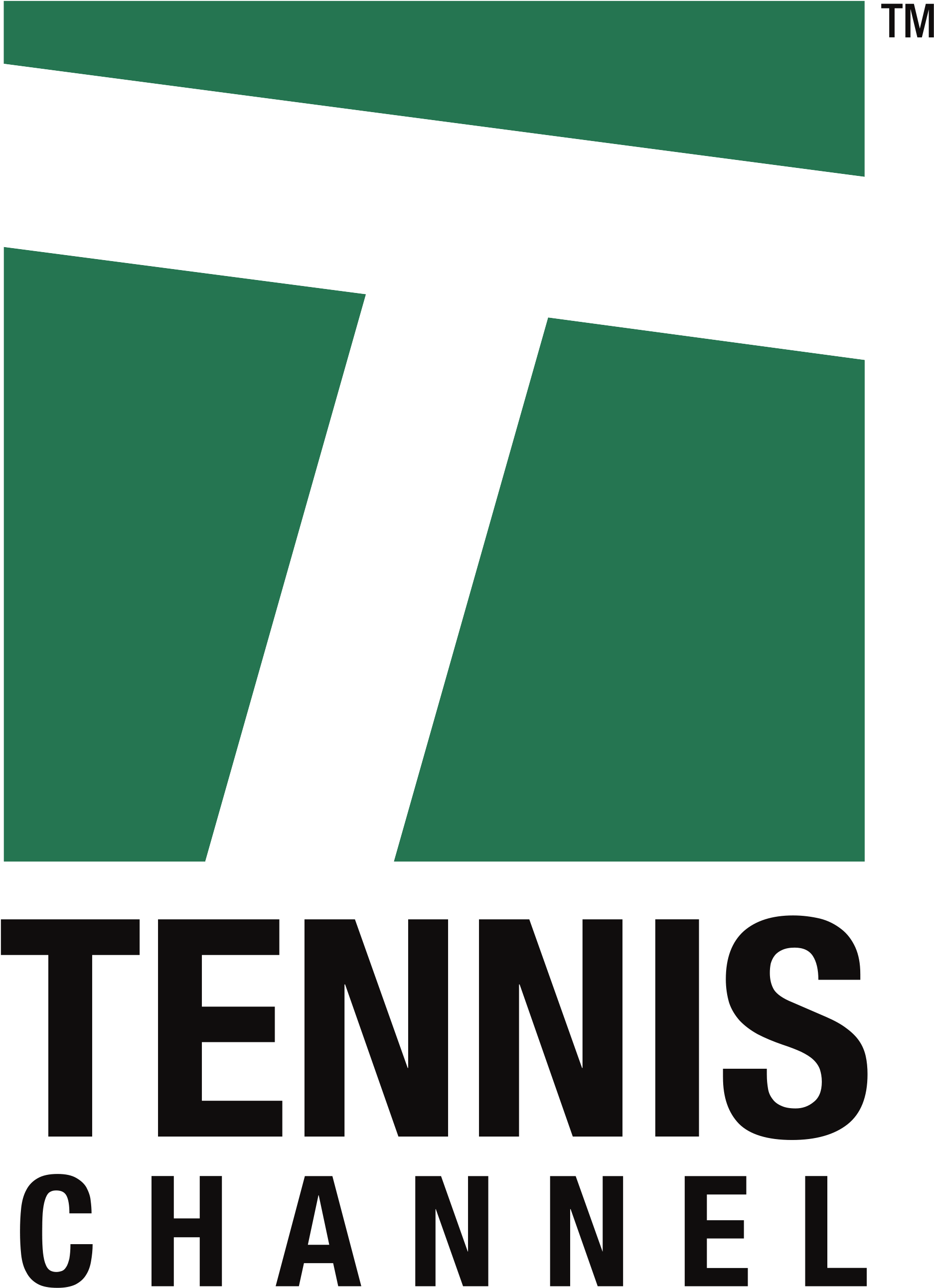 Channel Logos Png - Tennis Channel Logo Clipart (2000x2615), Png Download