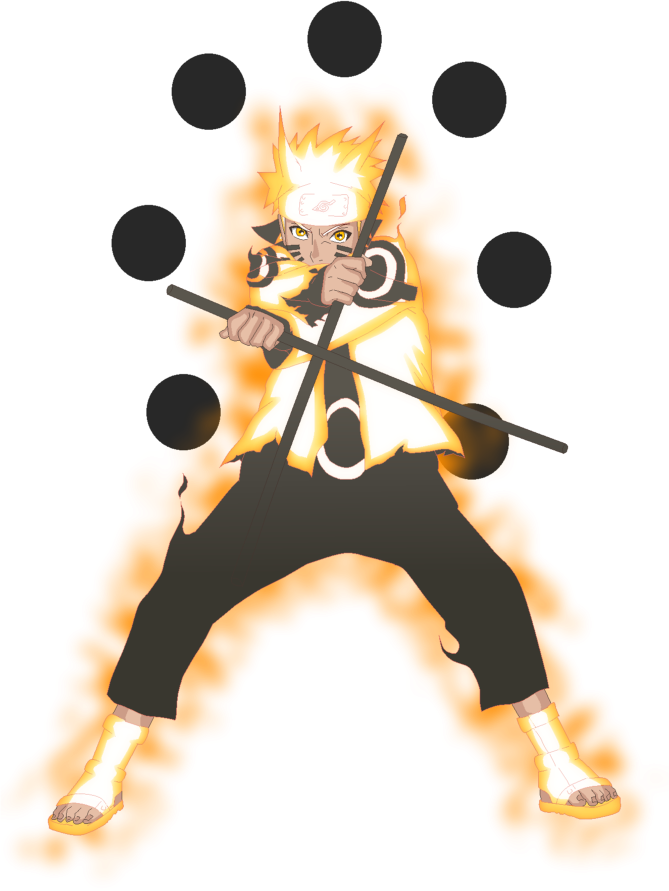 Naruto Storm 4 Sasuke Png - Naruto Rikudou Clipart (727x1098), Png Download