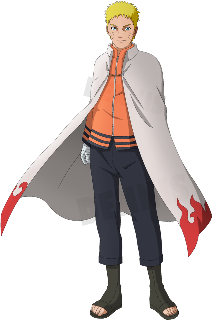 Naruto Hokage Png - Uzumaki Naruto 7th Hokage Clipart (719x1085), Png Download