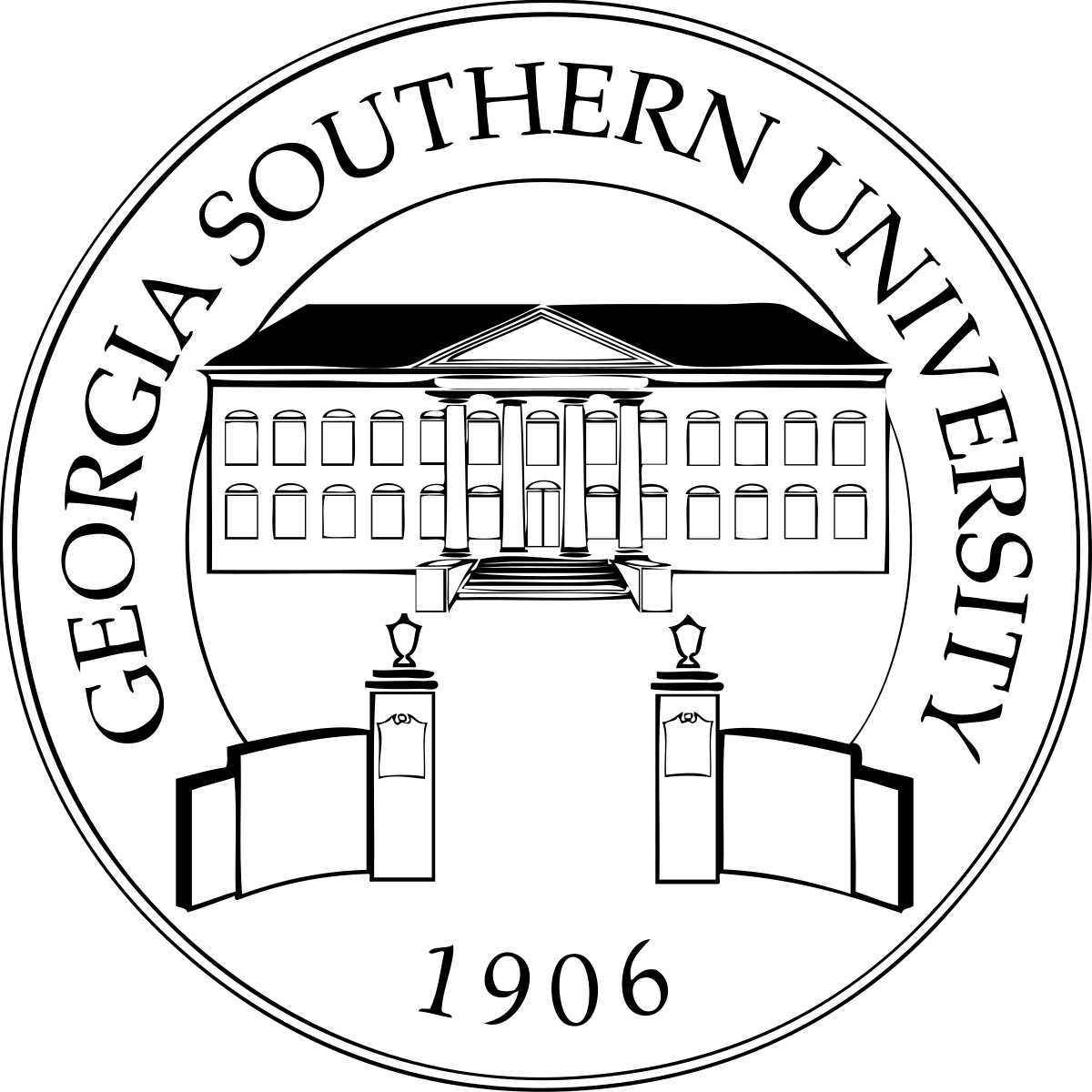 Georgia Seal Png - Georgia Southern University Seal Clipart (1200x1200), Png Download