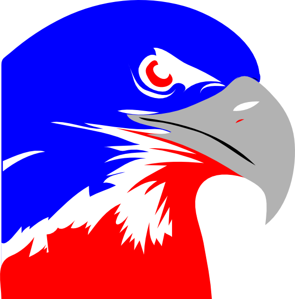 Bald Eagle Black And White Clipart - Png Download (588x595), Png Download