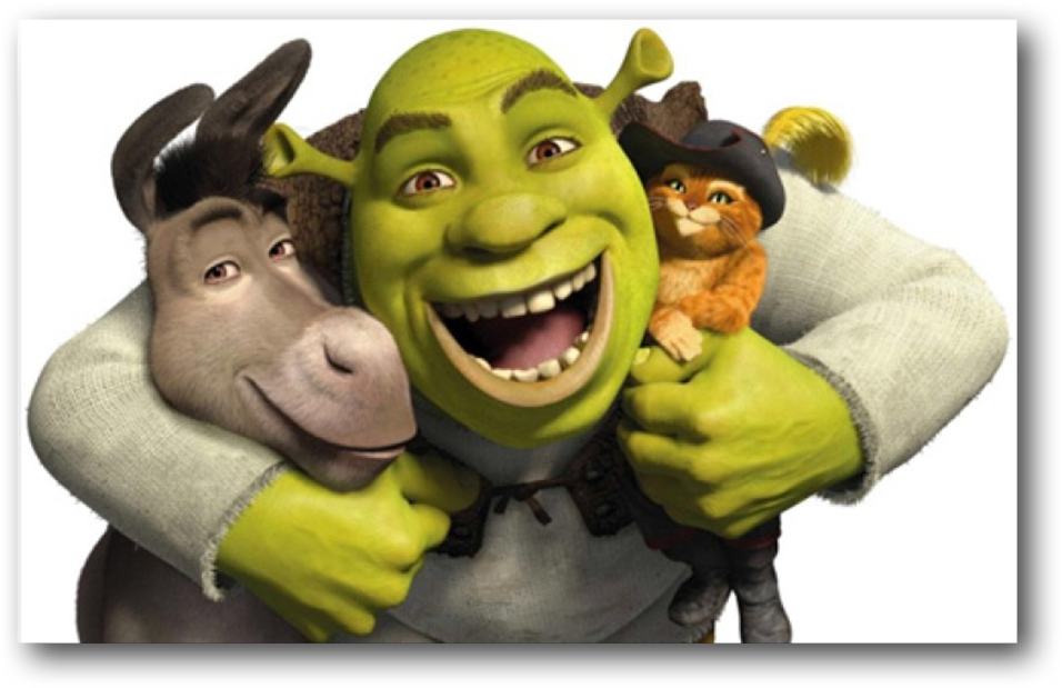 Shrek 201404 Wma - Shrek Et Le Chat Potté Clipart (964x625), Png Download