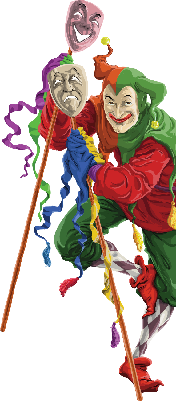 Mega Joker Slot Preview - Cartoon Clipart (572x1301), Png Download