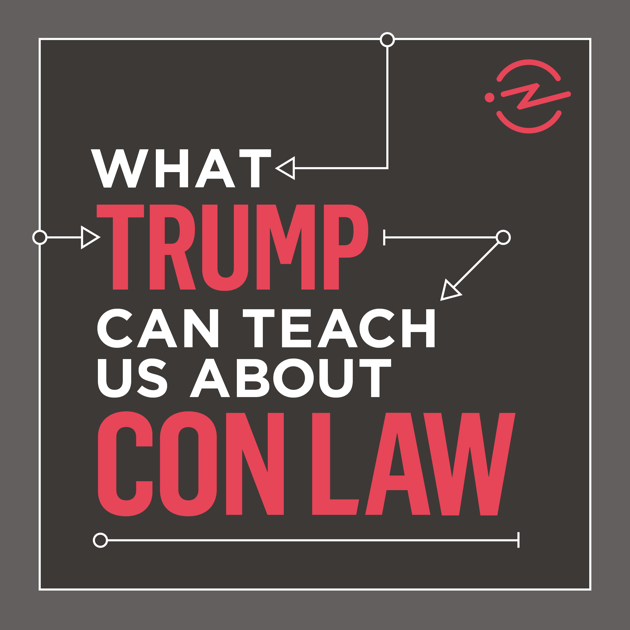 What Trump Can Teach Us About Con Law On Apple Podcasts - Trump Con Law Clipart (630x630), Png Download