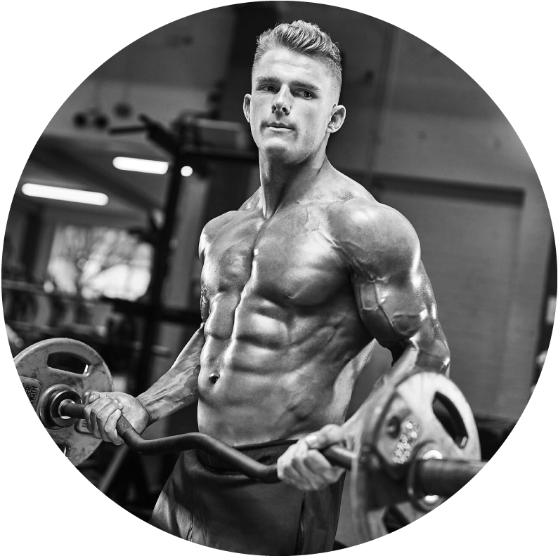 About - Bodybuilding Clipart (872x872), Png Download