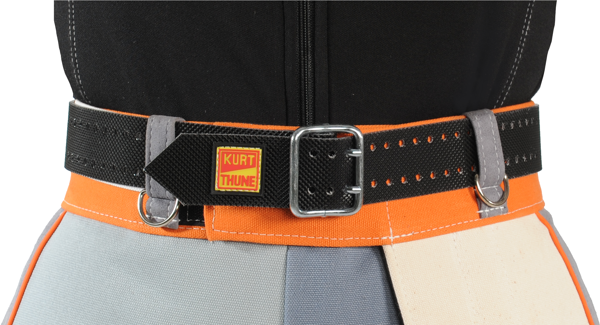 Kurt Thune Black Belt - Buckle Clipart (2028x1101), Png Download