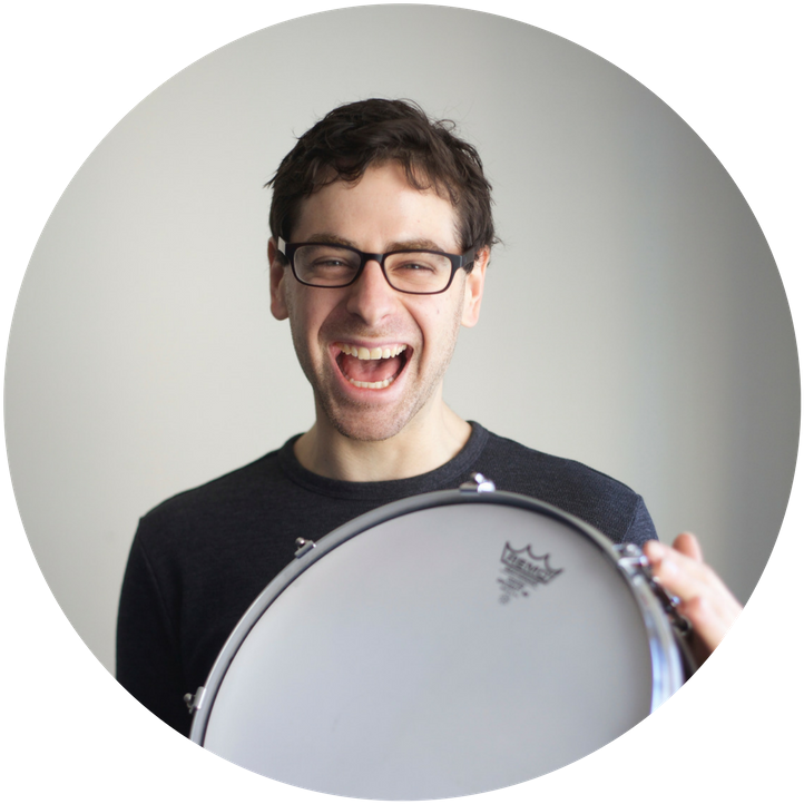 Rob Headshot Right Size - Drumhead Clipart (722x722), Png Download