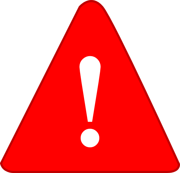 Download - Warning Icon Png Clipart (600x579), Png Download